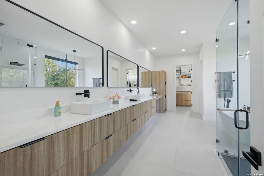 Furnished interior view inside a new home in , San Antonio (Image 42).