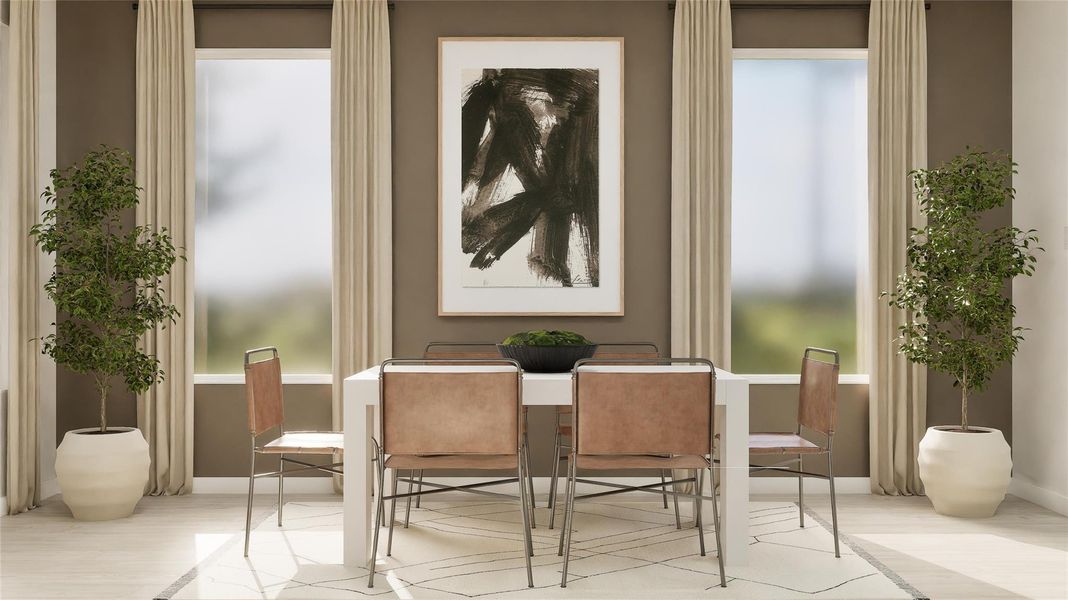 Furnished interior view inside a new home in Cotton Brook, Hutto (Image 16).