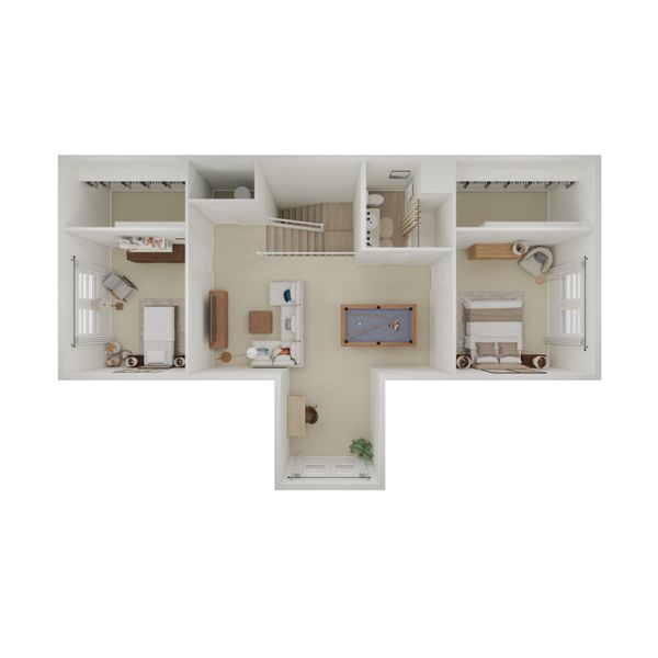 2D floor plan layout for the Munich ESP by K. Hovnanian® Homes in Monterra, Rockwall, TX (Image 22). 2D floor plan layout for the Munich ESP by K. Hovnanian® Homes in Monterra, Rockwall, TX (Image 22).