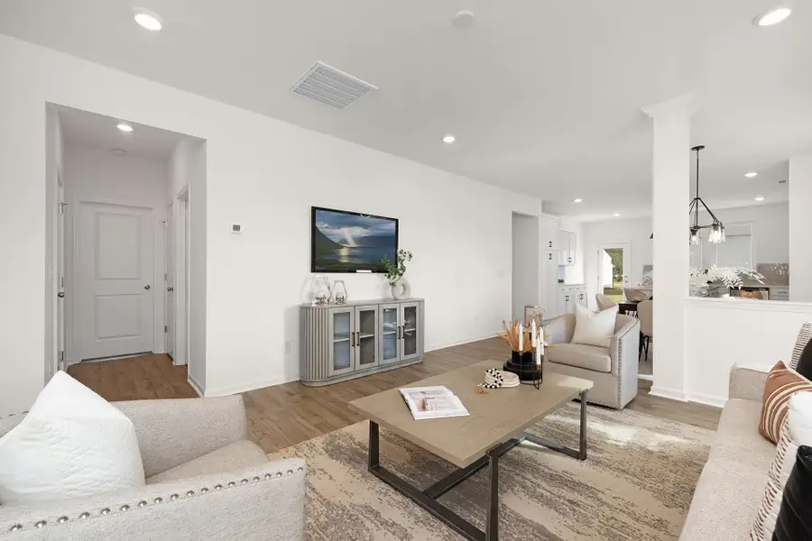 Furnished interior in a model home at Edgewater - Cottage Greens in Lancaster (Image 26).