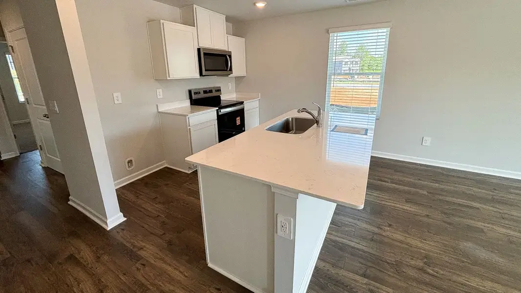 Furnished interior view inside a new home in Parkside Point, Portland (Image 6).