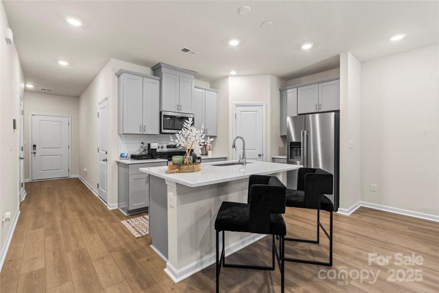 Furnished interior view inside a new home in , Fort Mill (Image 16).