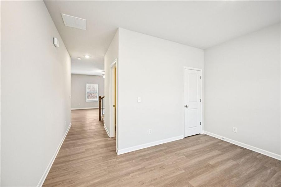 Spacious, unfurnished interior of a new home in The Hills at Cedar Creek, Winder (Image 19). Spacious, unfurnished interior of a new home in The Hills at Cedar Creek, Winder (Image 19).