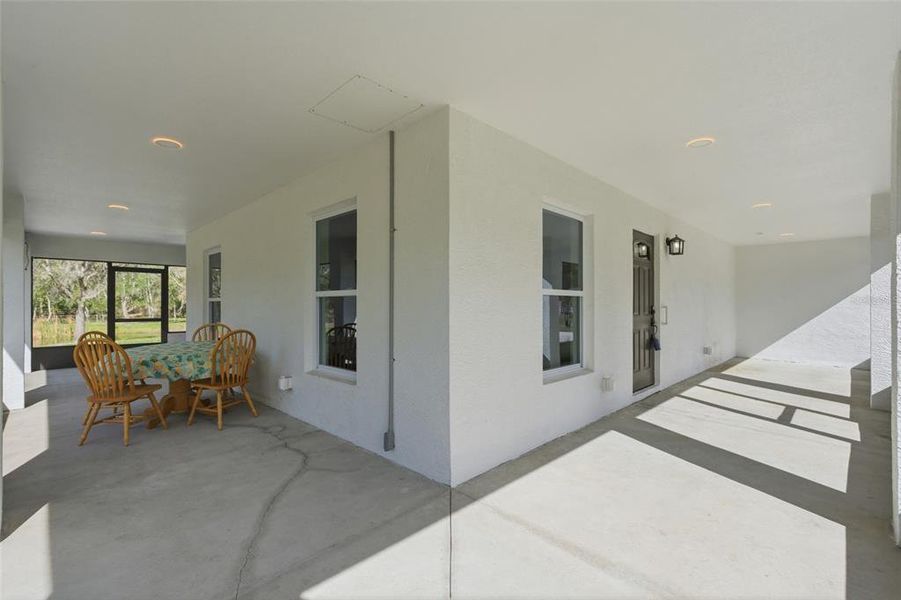 Exterior details and patio area of a home in , Arcadia (Image 28).
