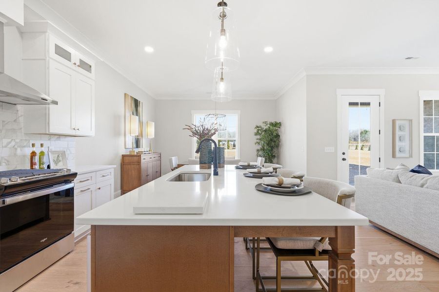 Furnished interior view inside a new home in , Lexington (Image 10).