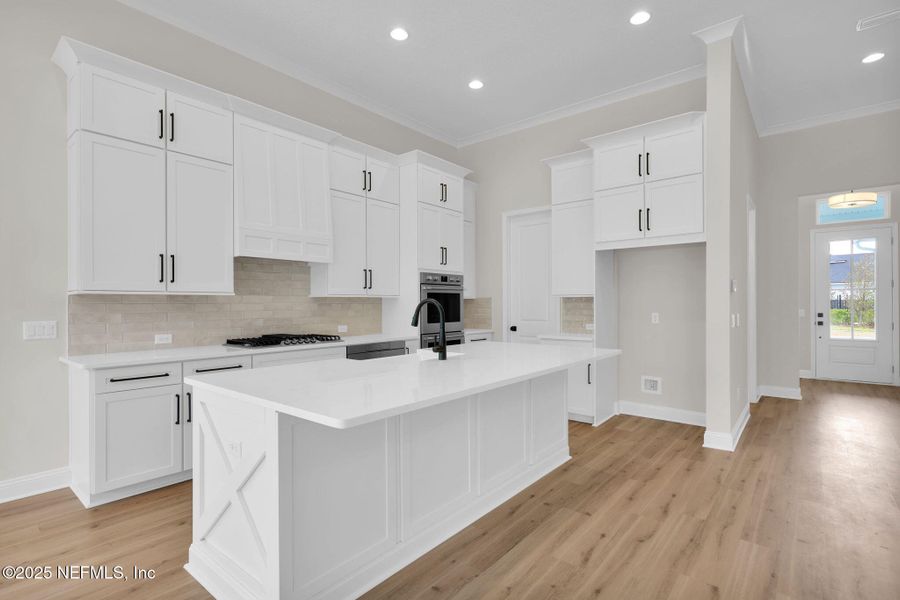 Furnished interior view inside a new home in Courtney Oaks at SilverLeaf, St. Augustine (Image 11).