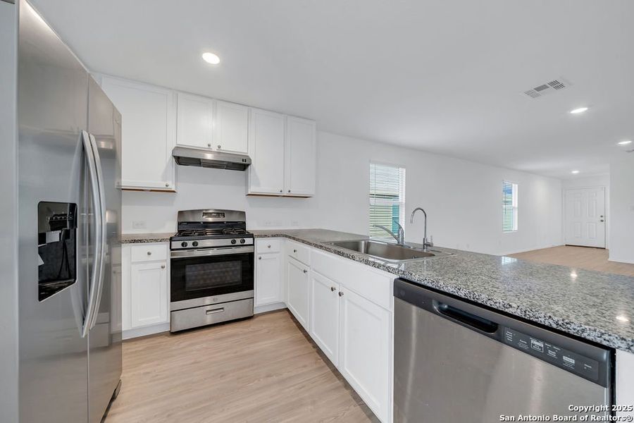 Furnished interior view inside a new home in , Converse (Image 8). Furnished interior view inside a new home in , Converse (Image 8).