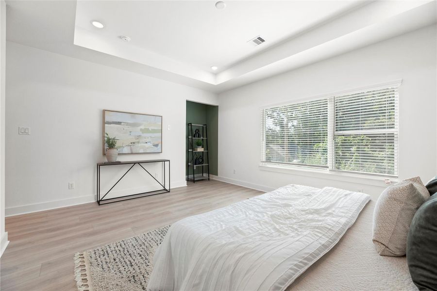 Furnished interior view inside a new home in , Houston (Image 9).