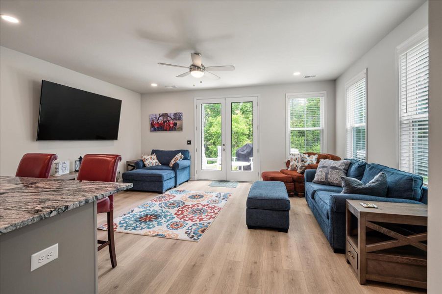 Furnished interior view inside a new home in , Summerville (Image 26).