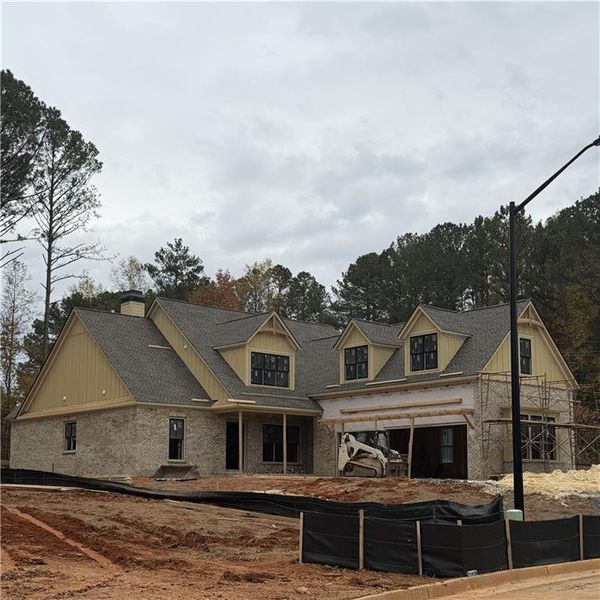 In-progress construction of a new home in Woodford, Acworth, GA (Image 38).