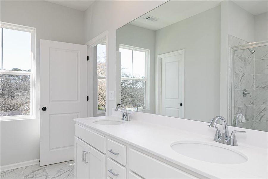 Furnished interior view inside a new home in Darlington, Loganville (Image 12). Furnished interior view inside a new home in Darlington, Loganville (Image 12).