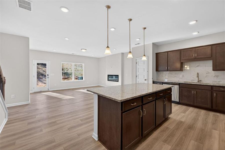 Furnished interior view inside a new home in Jameson Towns, Villa Rica (Image 10).