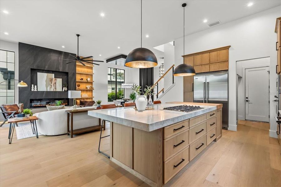 Furnished interior view inside a new home in , Winter Park (Image 29).