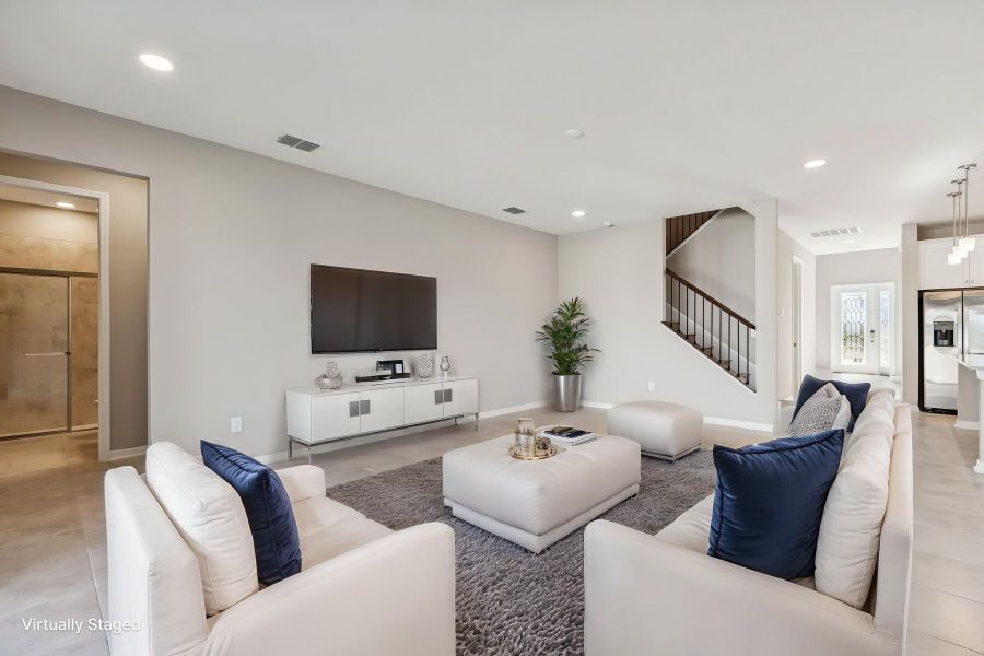 Family Room - Virtually Staged Family Room - Virtually Staged