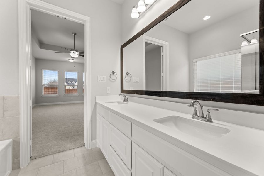 Furnished interior view inside a new home in Walton Ridge, Corinth (Image 14). Furnished interior view inside a new home in Walton Ridge, Corinth (Image 14).