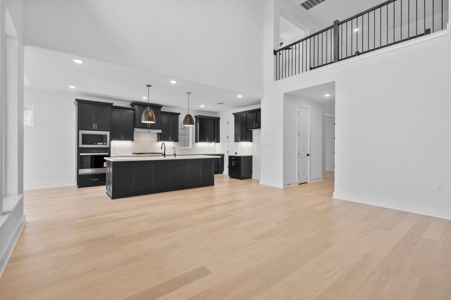 From Family Room to Open Concept Kitchen