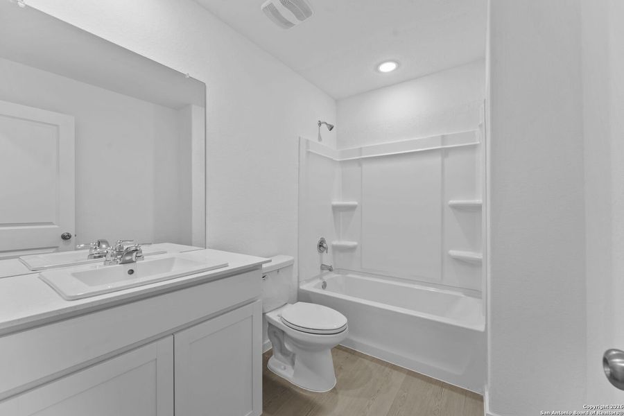 Furnished interior view inside a new home in Voss Farms: Watermill Collection, New Braunfels (Image 4).