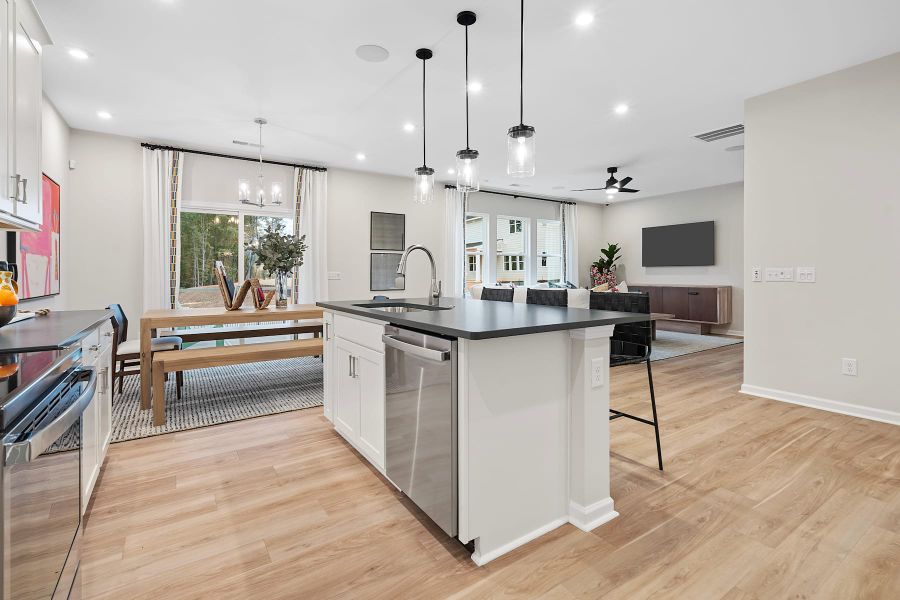 Representative furnished interior of a home built from the Henderson by Tri Pointe Homes in Alton Creek, Mint Hill (Image 11).