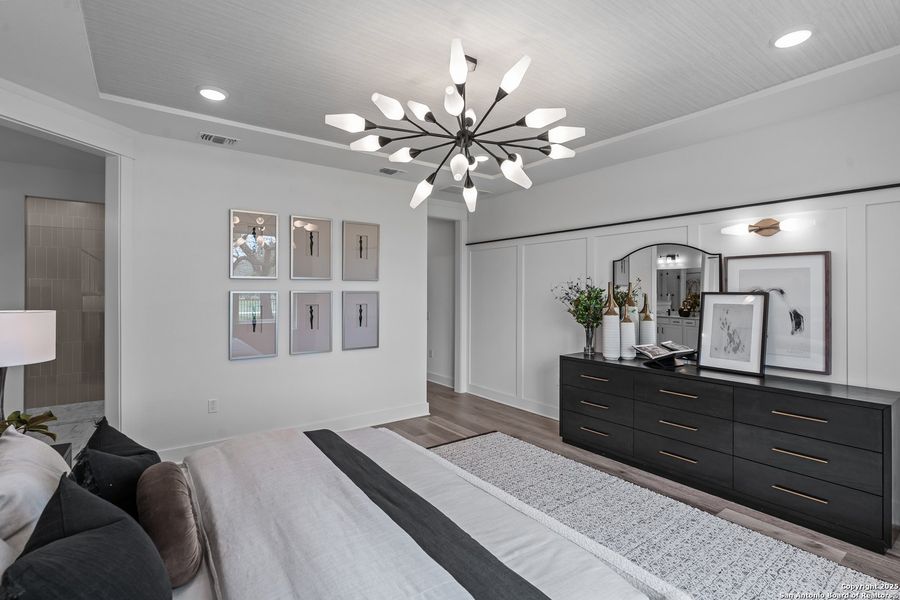 Furnished interior view inside a new home in Del Webb New Braunfels at Veramendi, New Braunfels (Image 16).