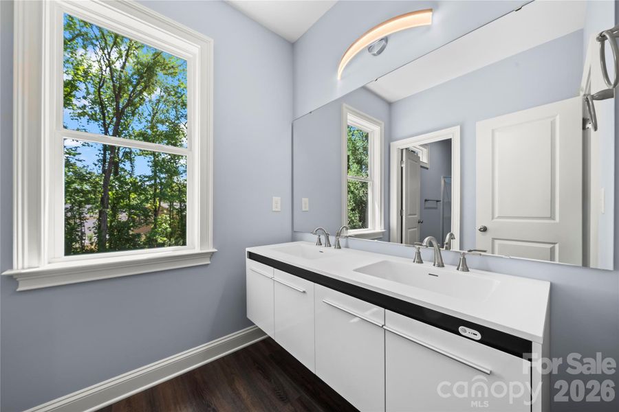 Furnished interior view inside a new home in , Charlotte (Image 15).