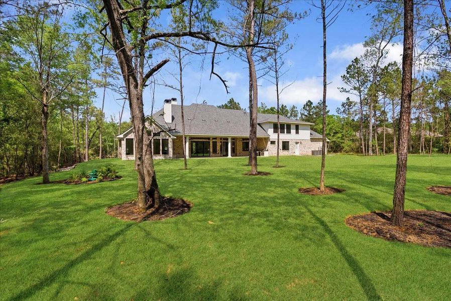 Exterior details and patio area of a home in , Montgomery (Image 26).