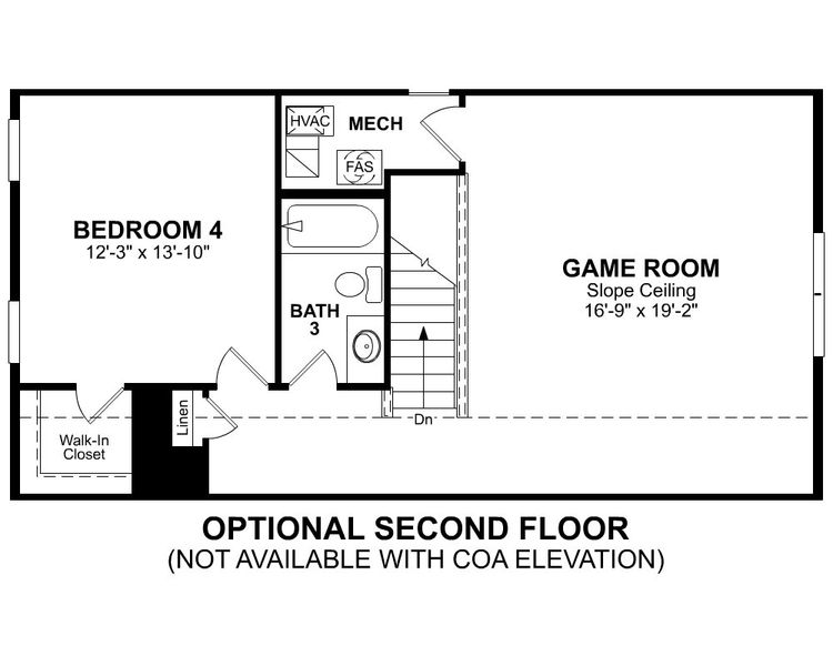 2D floor plan layout for the Savannah by Beazer Homes in Inlet Keys, Murrells Inlet, SC (Image 4). 2D floor plan layout for the Savannah by Beazer Homes in Inlet Keys, Murrells Inlet, SC (Image 4).