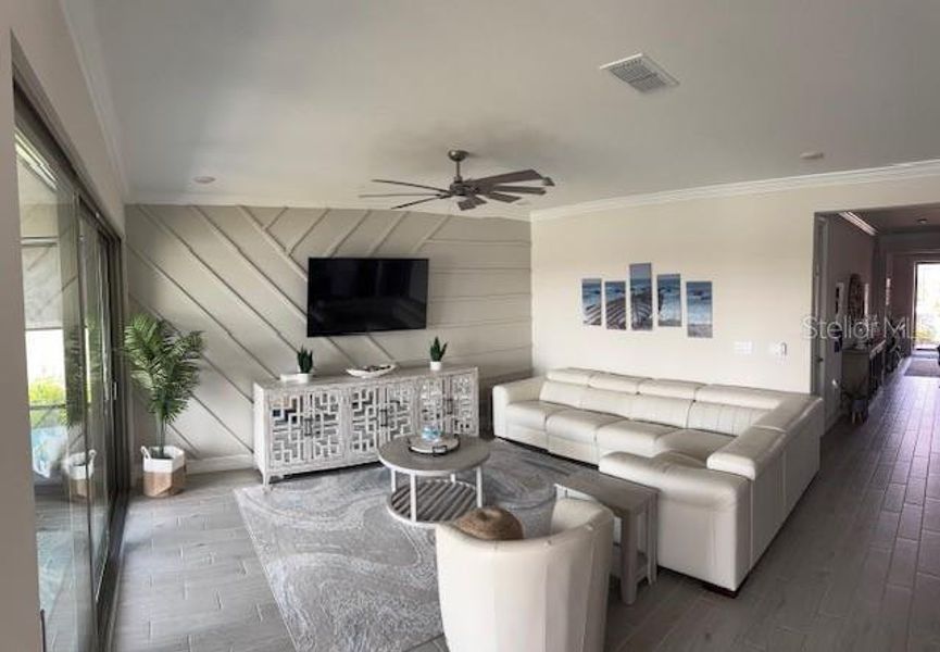 Furnished interior view inside a new home in , Nokomis (Image 7).