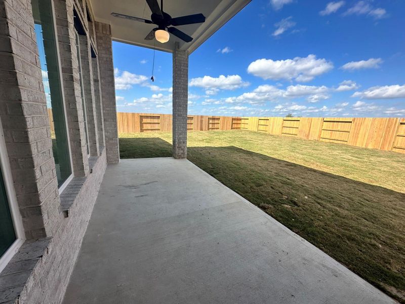 Exterior details and patio area of a home in Rates starting as low as, Iowa Colony (Image 2). Exterior details and patio area of a home in Rates starting as low as, Iowa Colony (Image 2).