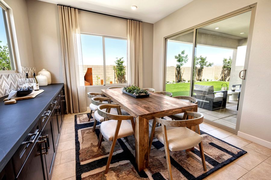 Representative furnished interior of a home built from the Cholla Plan 5541 by Tri Pointe Homes in Blossom Rock, Apache Junction (Image 8).