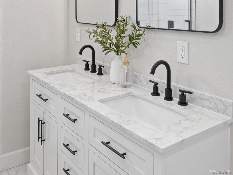 Furnished interior view inside a new home in , Strasburg (Image 2).