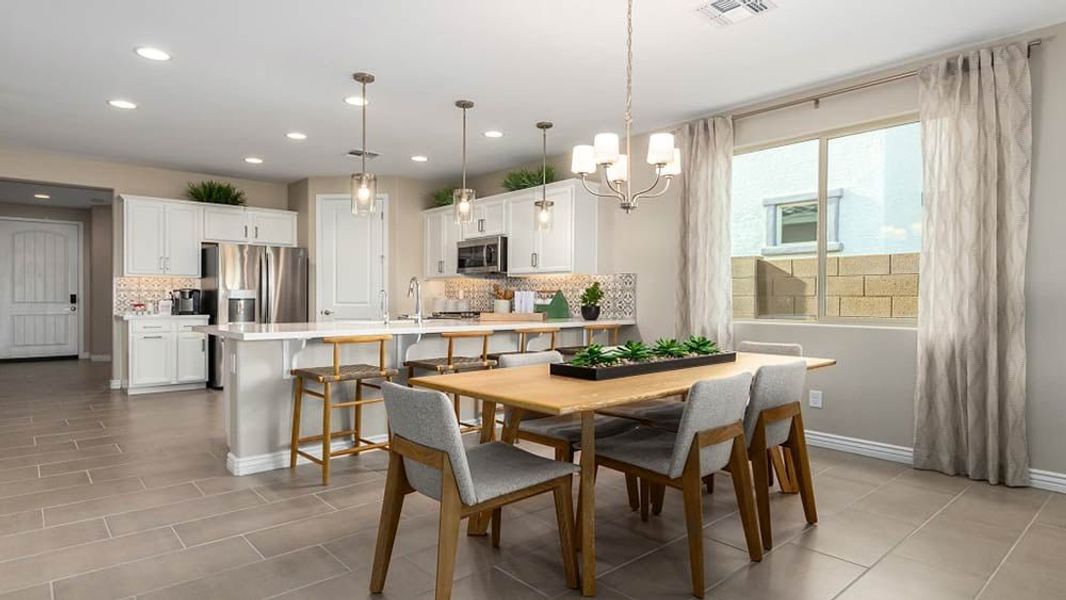 Furnished interior view inside a new home in Stonehaven, Glendale (Image 9). Furnished interior view inside a new home in Stonehaven, Glendale (Image 9).