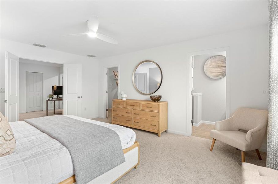 Furnished interior view inside a new home in , Ocala (Image 37). Furnished interior view inside a new home in , Ocala (Image 37).