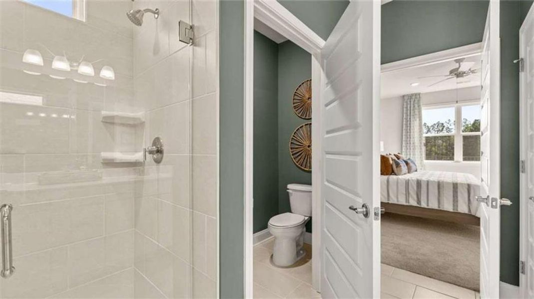 Furnished interior view inside a new home in Oak Ridge Meadows, Locust Grove (Image 6).