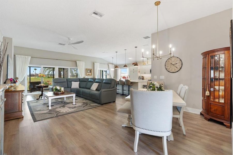 Furnished interior view inside a new home in , The Villages (Image 31).