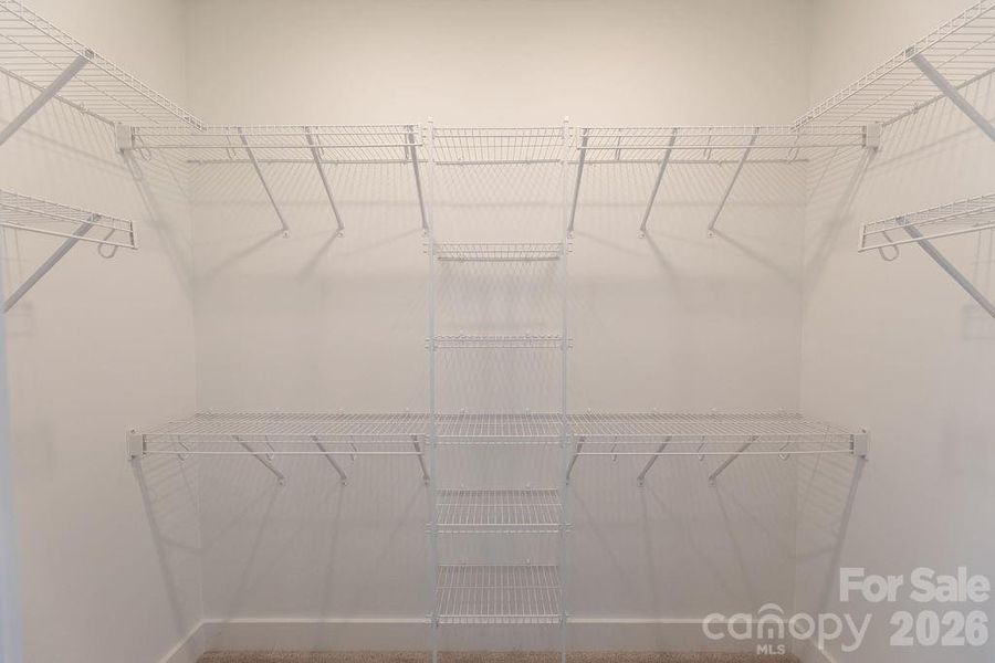 Primary closet Primary closet