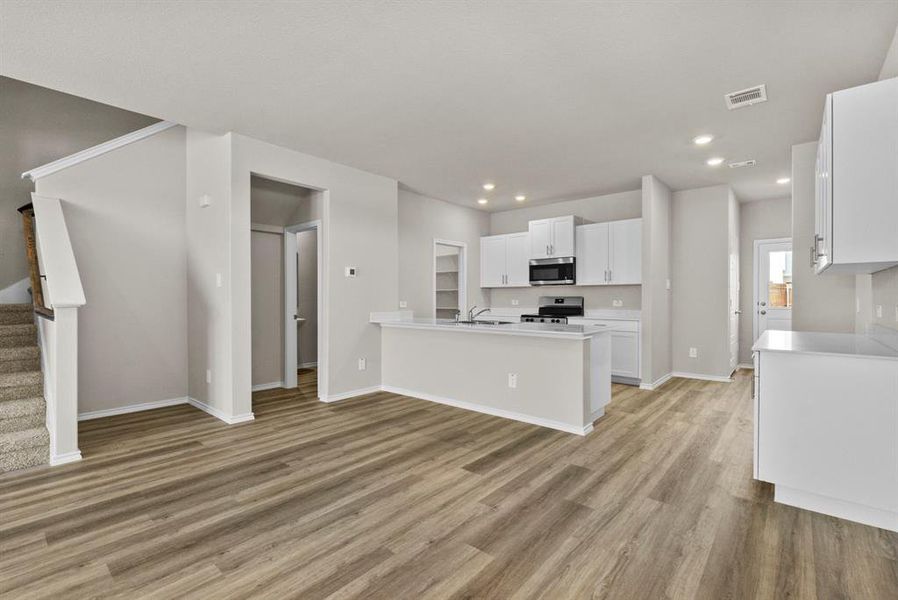 Furnished interior view inside a new home in , Fort Worth (Image 11).