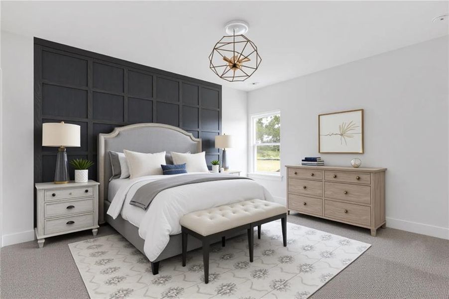 Furnished interior view inside a new home in , Jefferson (Image 3).