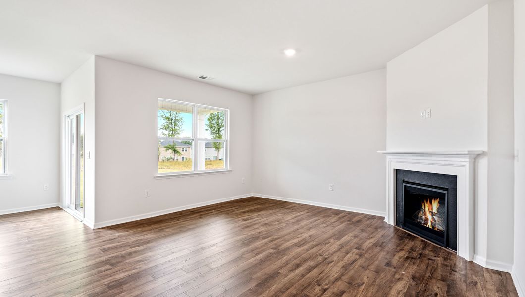 Spacious, unfurnished interior of a new home in Chestnut Ridge, Greenville (Image 17).