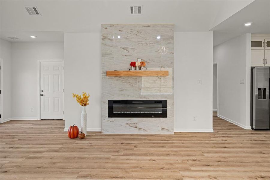 Furnished interior view inside a new home in , Woodway (Image 6). Furnished interior view inside a new home in , Woodway (Image 6).