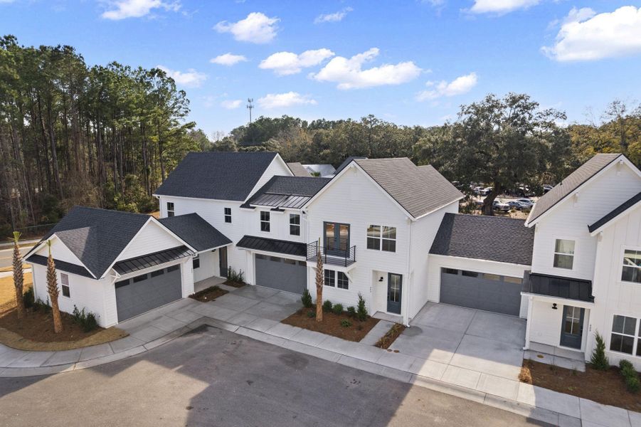 Front exterior of a new home in , Johns Island, SC, highlighting curb appeal (Image 21).