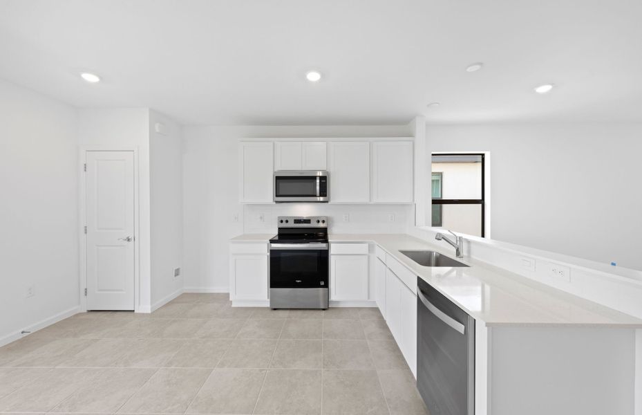 Chef-inspired kitchen