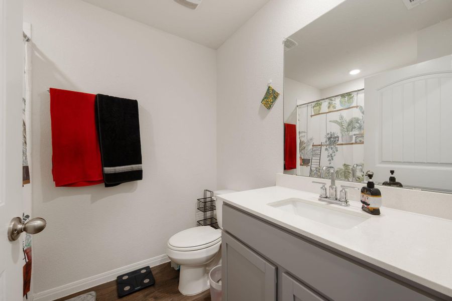 Furnished interior view inside a new home in Carillon, Manor (Image 16). Furnished interior view inside a new home in Carillon, Manor (Image 16).