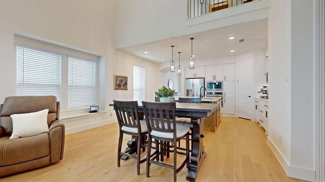 Furnished interior view inside a new home in Pecan Square: 40ft. lots, Northlake (Image 4).