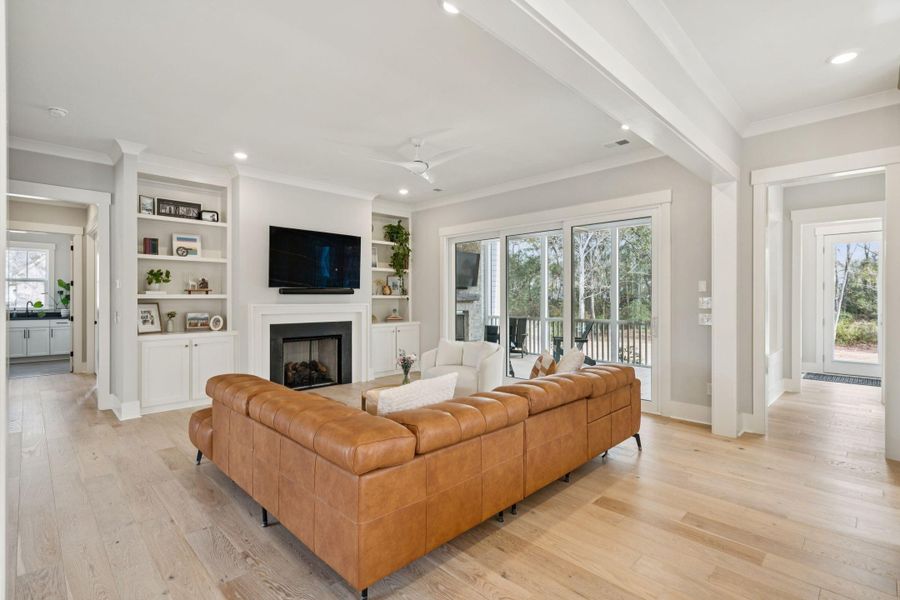 Furnished interior view inside a new home in , Mount Pleasant (Image 56).