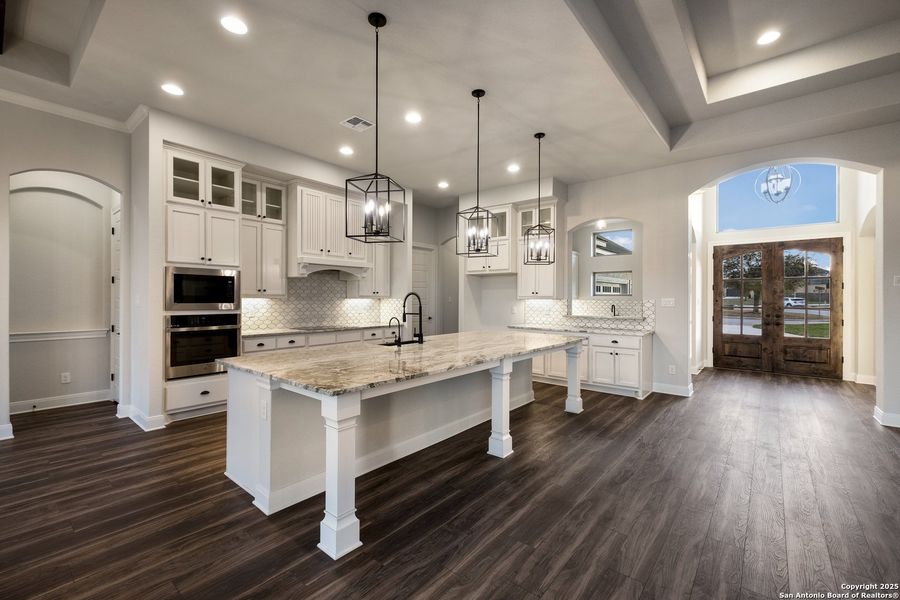 Furnished interior view inside a new home in Harvest Hills, Marion (Image 9).