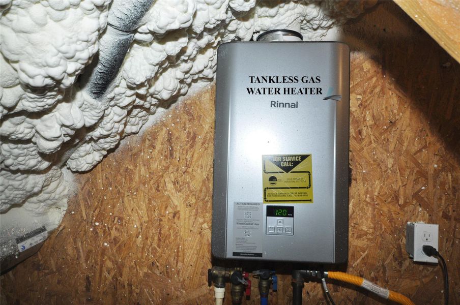 Tankless Gas water heater. Tankless Gas water heater.
