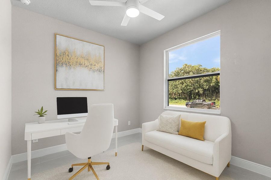Furnished interior view inside a new home in , Port LaBelle (Image 8).