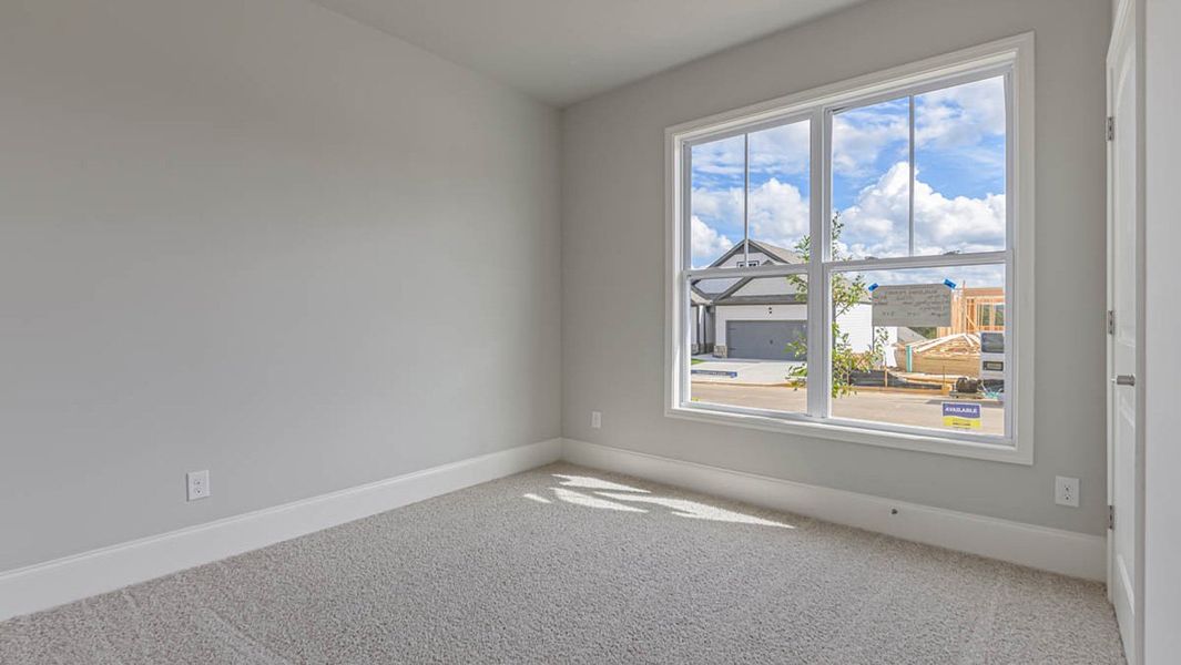 Representative unfurnished interior of a home built from the CLAIBORNE by D.R. Horton in Rolling Hills, Bolivia (Image 10). Representative unfurnished interior of a home built from the CLAIBORNE by D.R. Horton in Rolling Hills, Bolivia (Image 10).