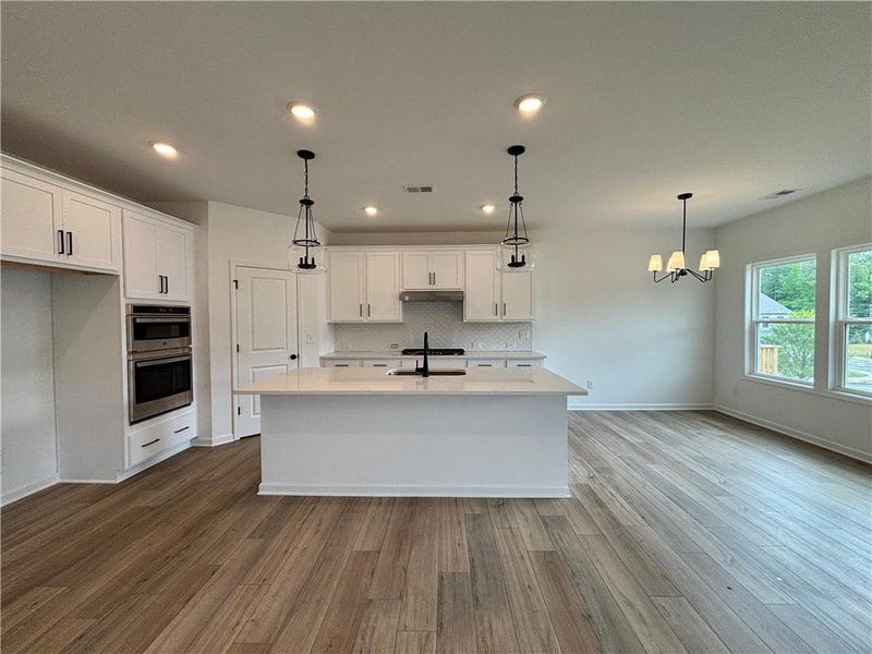 Furnished interior view inside a new home in Arbors at Richland Creek, Buford (Image 11).