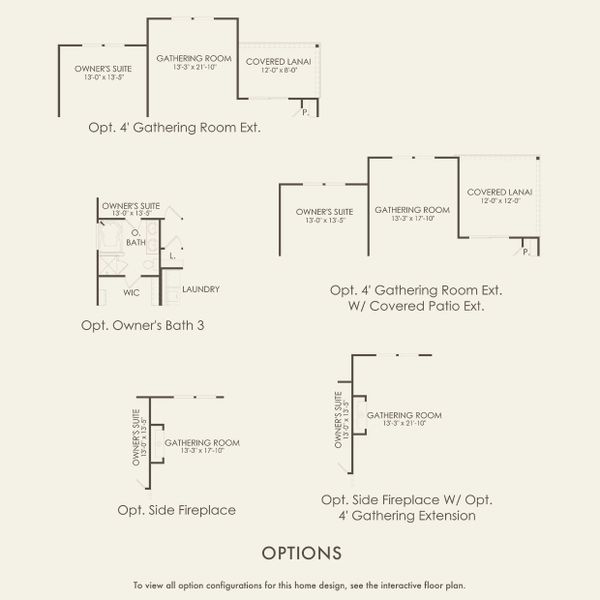 2D floor plan layout for the Dunlin by Centex in Highlands of Carter's Station, Columbia, TN (Image 4).